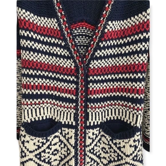 FREE PEOPLE Nordic Cardigan Duster M - Picture 5 of 11
